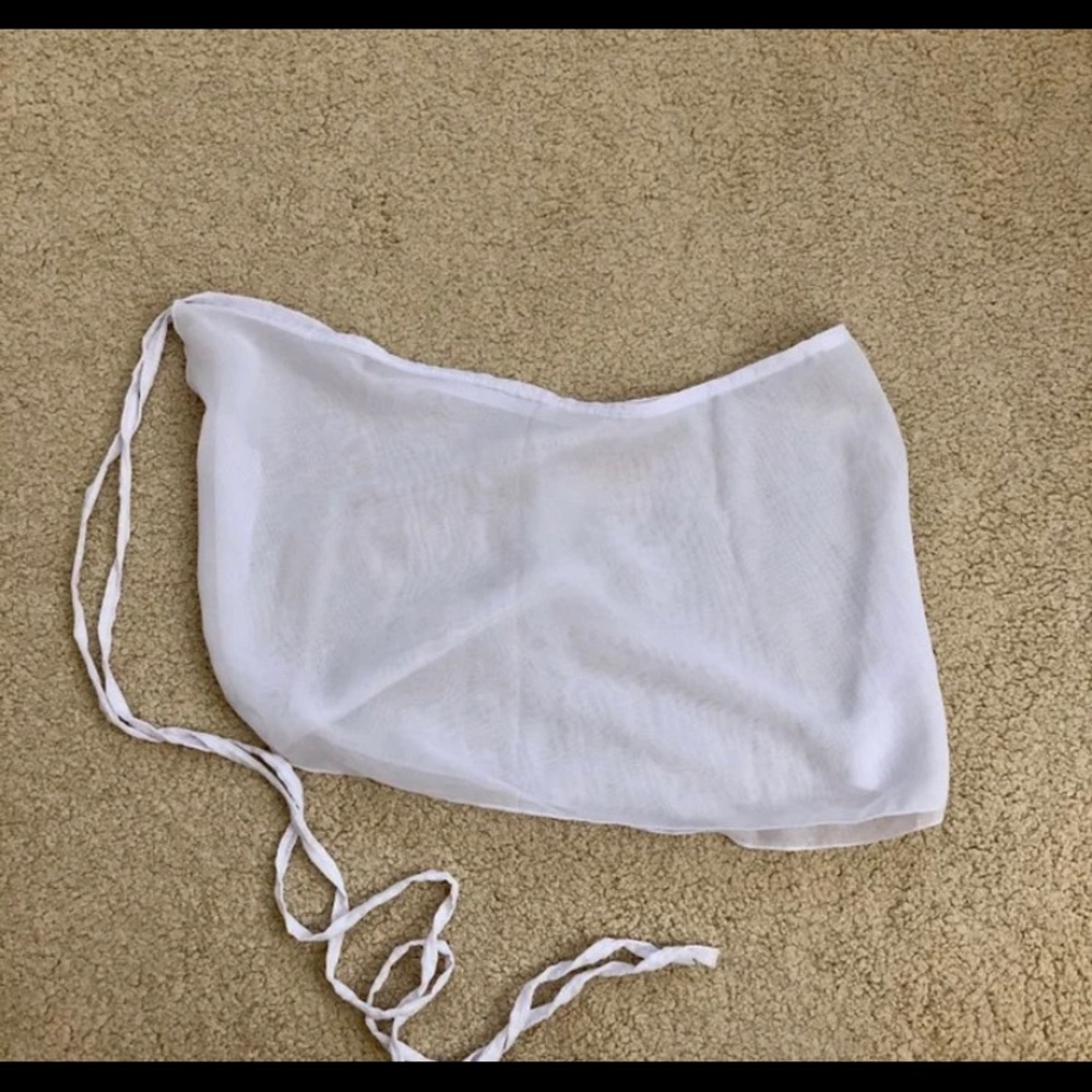 Theatricals Child White Wrap Skirt